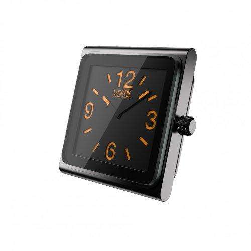 Lunatik Analog Watch Module for iPod Nano 6G - Black/Orange