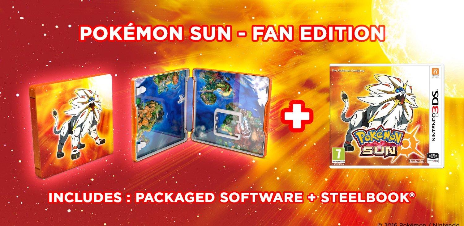 Pokémon Sun Fan Edition Nintendo 3DS 1