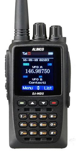 Alinco DJ-MD5XE - dualband DMR & analogue transceiver