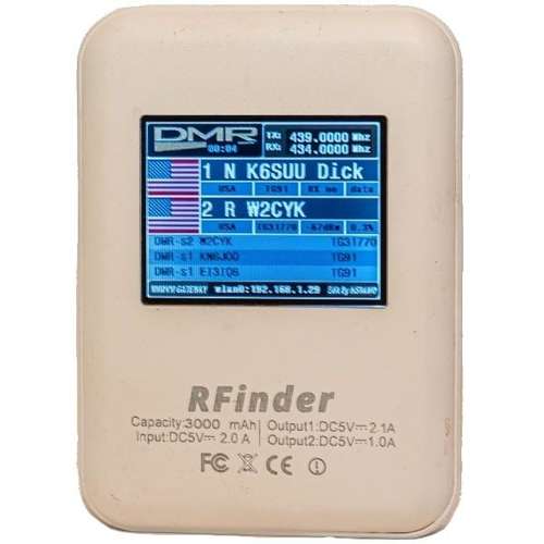 Rfinder hcp-1 hotspot for dmr, p-25, d-star, system fusion and nxdn