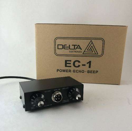 Delta electronics ec-1 dynamic microphone amplifier - bringing loud and crystal clear audio to any microphone