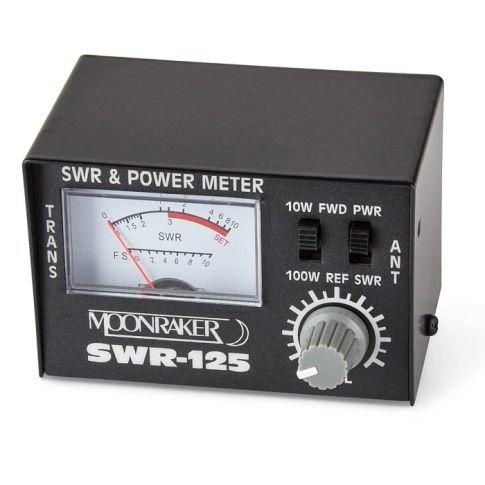 Swr-125 swr-pwr meter frequency: 26-30 mhz, impedance: 50 ohms, power: 100 watts