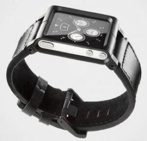 Nano 6 conversion kit with suede-lined black leather band – Radioworld UK