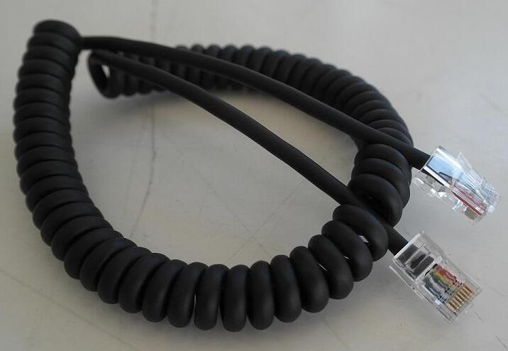 Genuine Icom replacement microphone cable – compatible with HM-133 & HM-98 radios