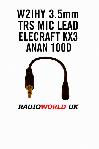 W2IHY 3.5mm TRS Mic Lead – Elecraft KX3 & ANAN 100D to W2IHY EQs