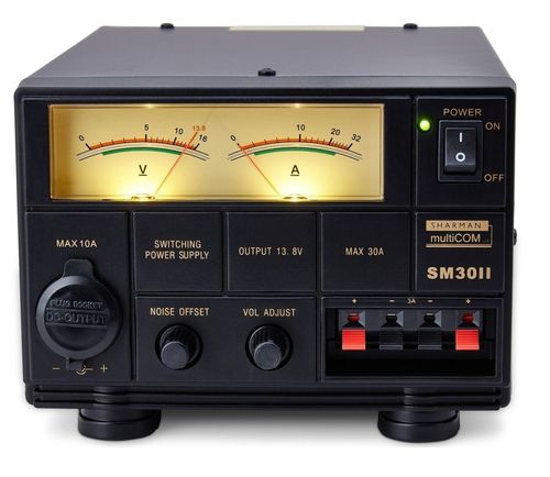 Sharman SM-30II power supply front view