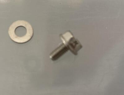 Icom M4 earth screw and washer set