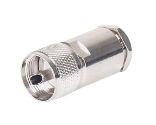 PL259-7C 7mm compression type plug for Mini 8 coax cable