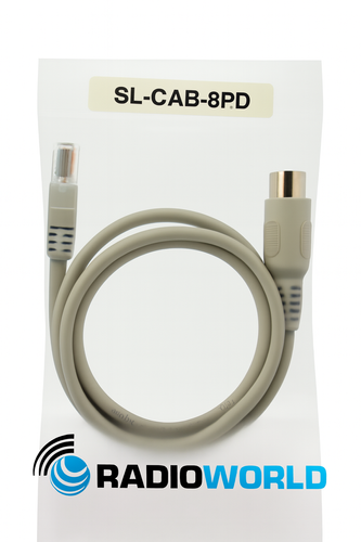 Tigertronics Radio Cable SL-CAB-8PD is designed for use with Signalink 8PD.