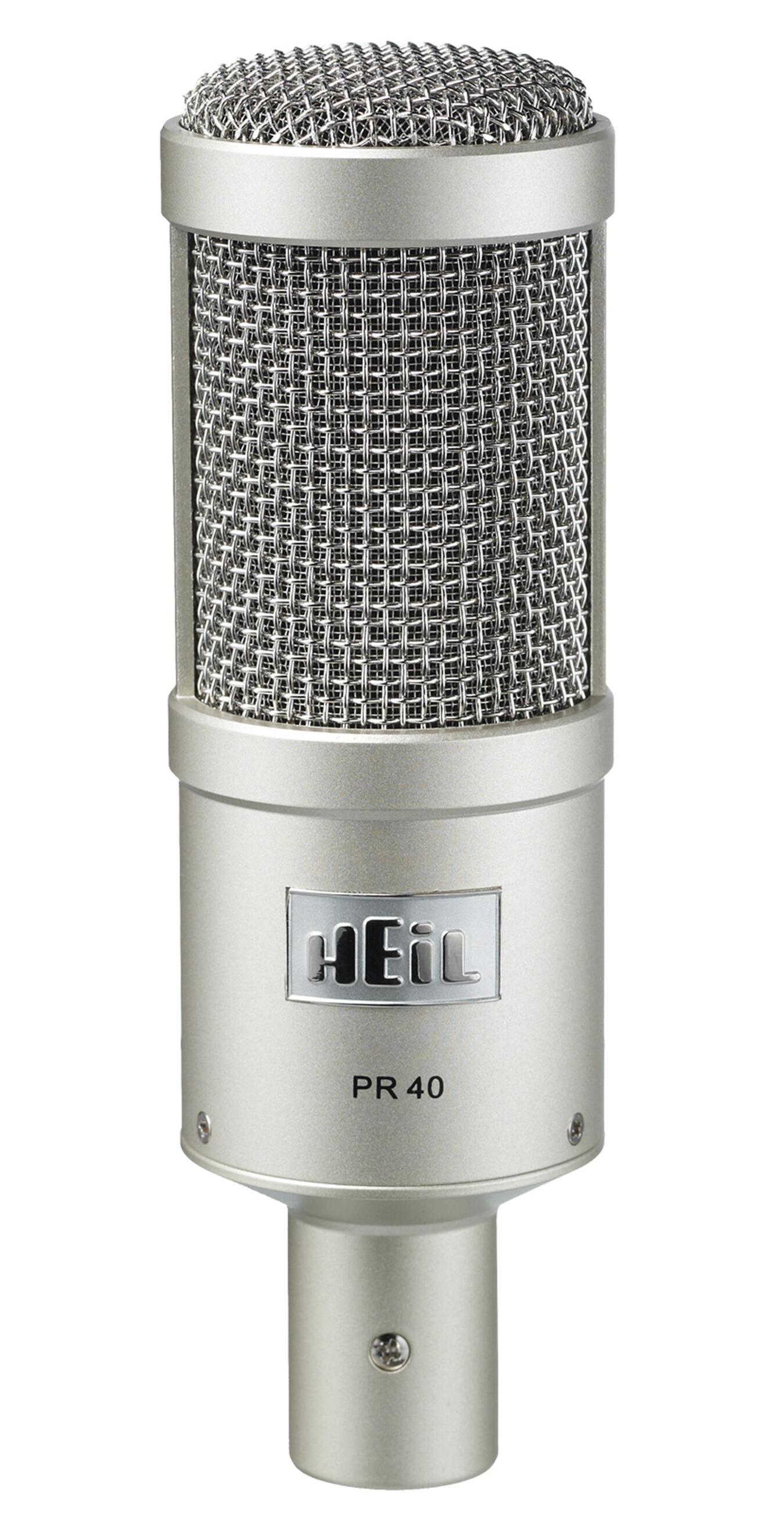 Heil Sound PR-40 Champagne microphone front view