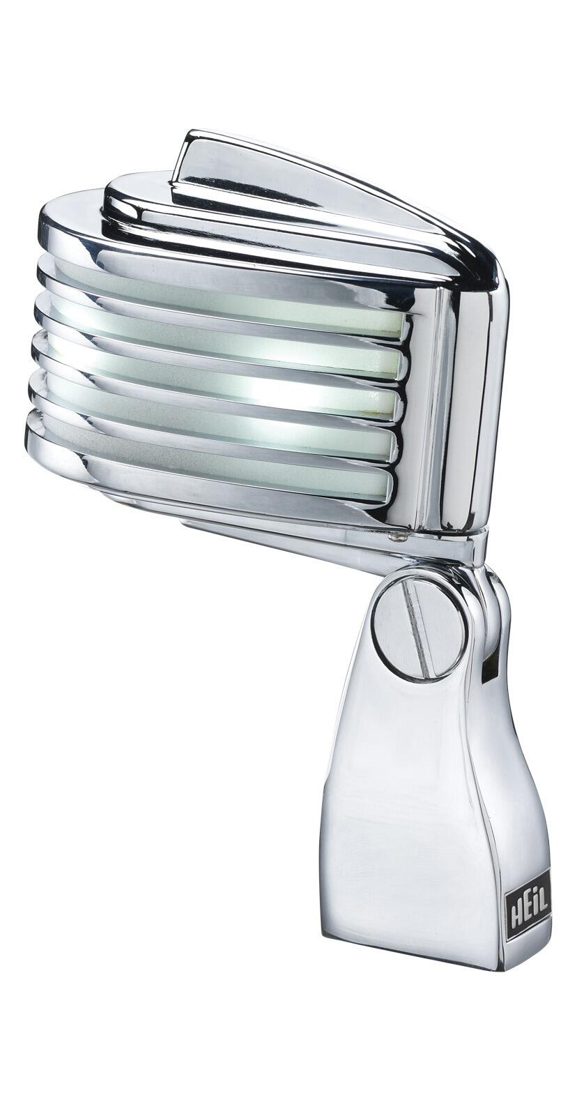 Heil Sound The Fin White Microphone front view