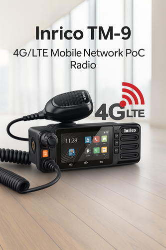 Inrico TM-9 4G/LTE mobile network radio with touchscreen and app interface – Radioworld UK