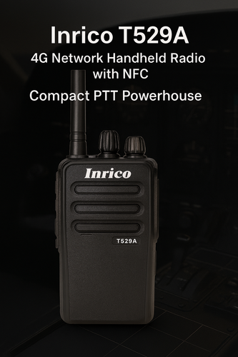 Inrico T529A handheld two-way radio - Radioworld UK