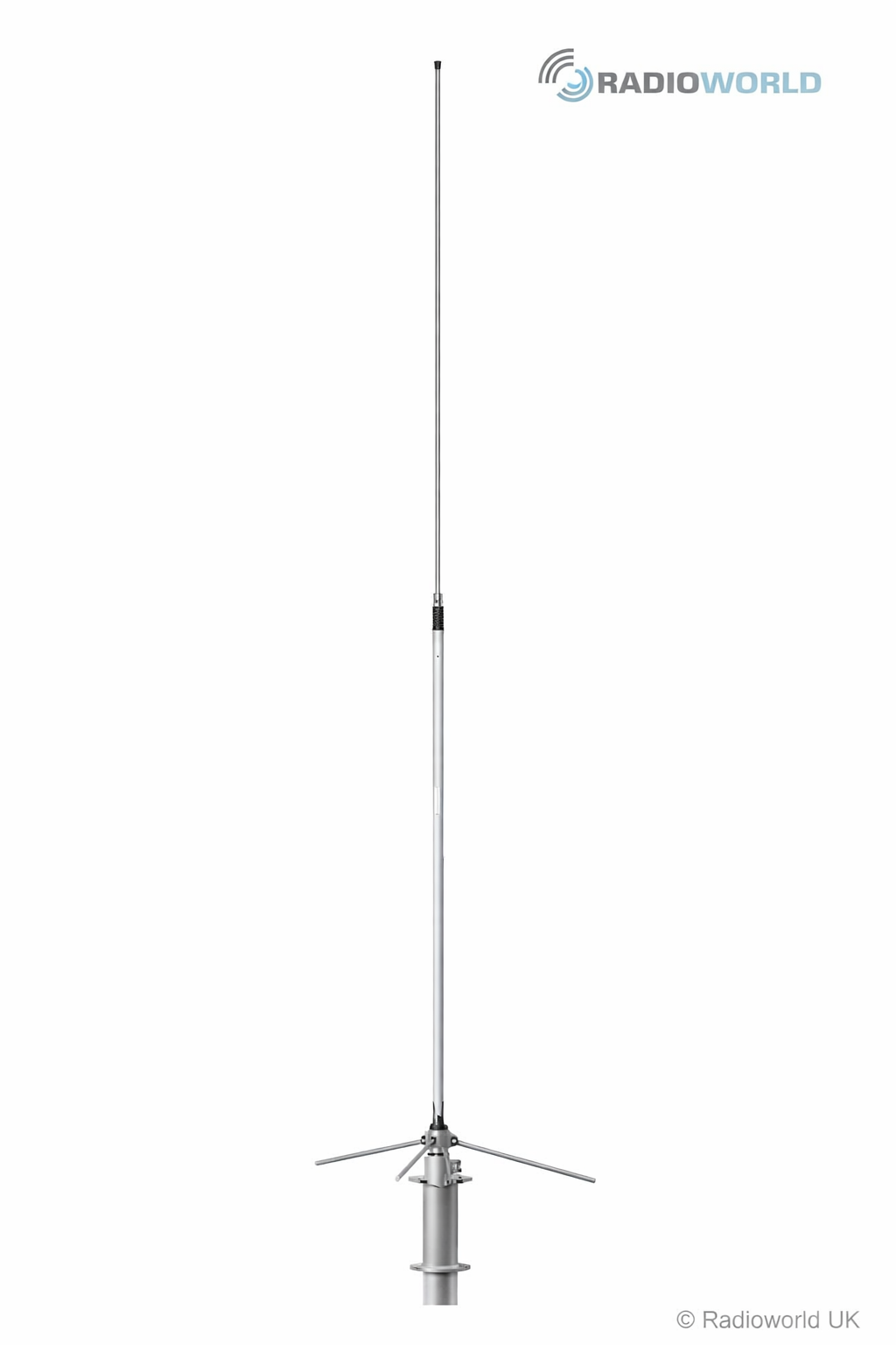 Diamond BC-200L UHF Vertical Antenna 370–430MHz Commercial Base Station Antenna with Radials