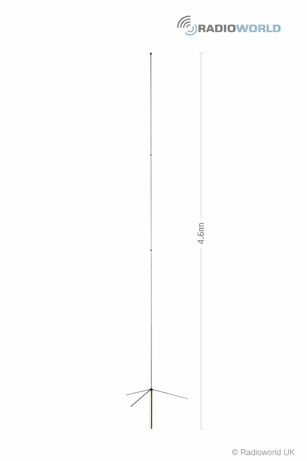 Diamond F718 430-440 MHz 70cm base antenna - Radioworld UK
