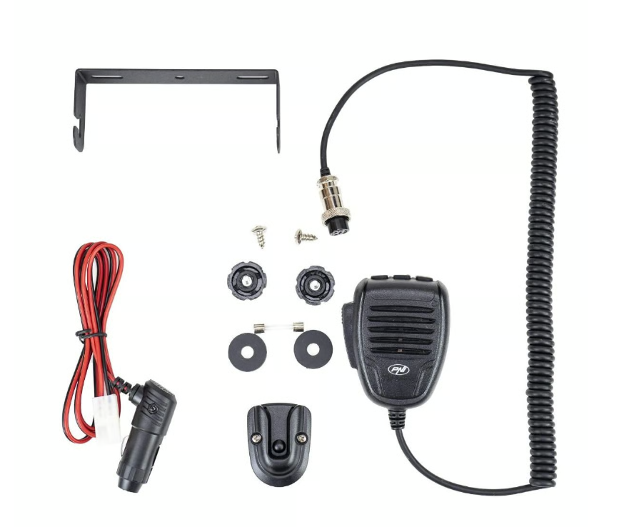 PNI HP9700 CB radio with microphone, mounting bracket and power cable – Radioworld UK