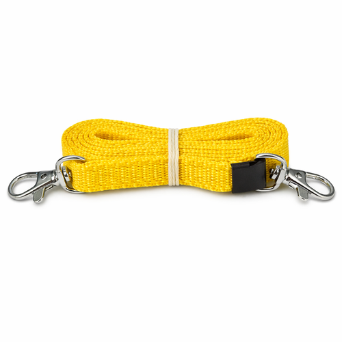 Icom Yellow Nylon Shoulder Strap with Clips for Marine Radios | UK
