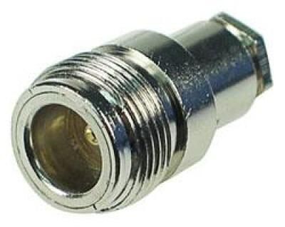 Rg-58 small entry in-line n socket du-2358
