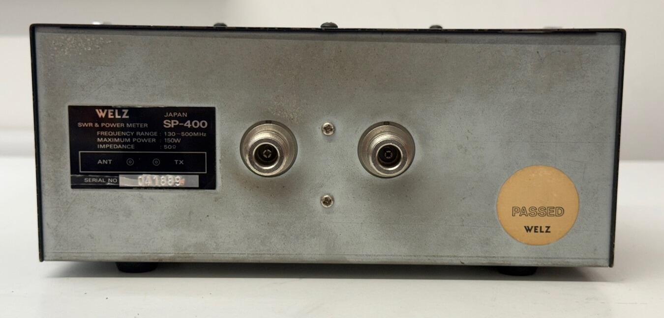 Welz SP‑400 SWR Meter for Handhelds and Mobiles – Radioworld UK