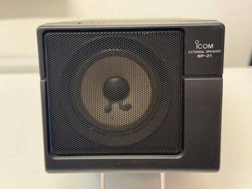 second hand icom sp‑21 desktop speaker