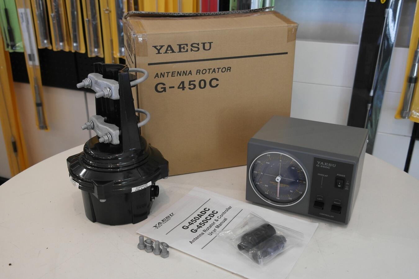 Yaesu G-450CDC computer controlled antenna rotator controller