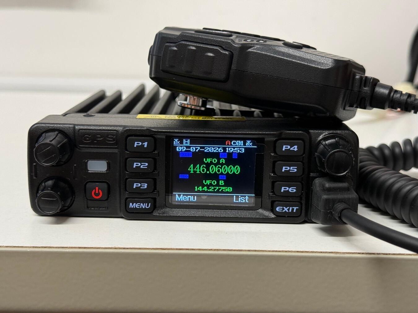 second hand anytone at‑d578uv pro dmr mobile transceiver