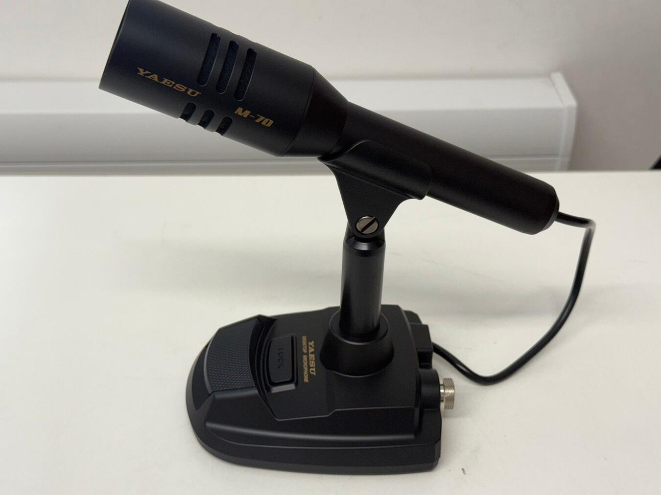 used yaesu m‑70 desk mic