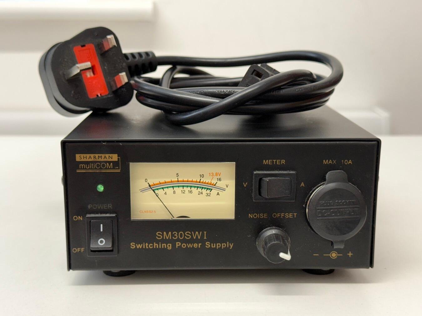 used sharman radio power supply