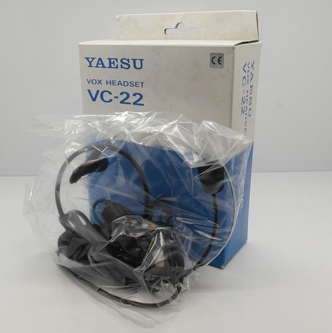 Yaesu VC-22 VOX headset/mic -Radioworld UK