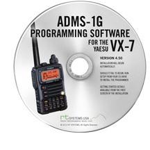 Yaesu VX-7 Programming software and USB -57B cable