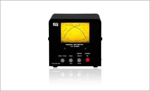 Palstar pm2000a peak - average 300 and 2000 watt range - accuracy of the readings is assured - 1.8 mhz to 60 mhz.