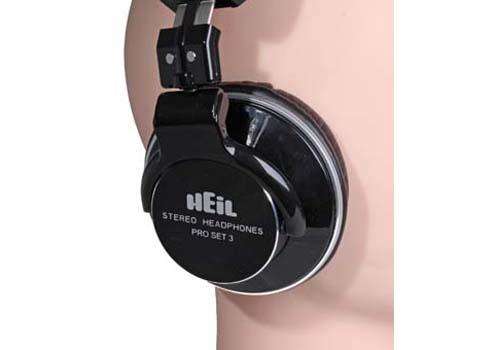 Heil pro-set-3 heil dual sided professional headphones 10hz - 22khz 32 ohms.