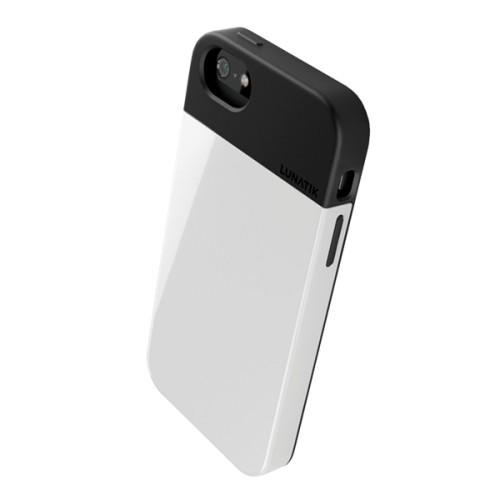 Lunatik case iphone 5 5s flak - colour black and white