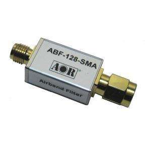 Aor abf-128-sma airband filter for 108 - 136mhz male,female sma