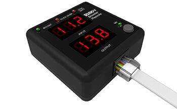 Booster remote control,monitor unit - voltage from a battery drops, the super booster brings it up to a level