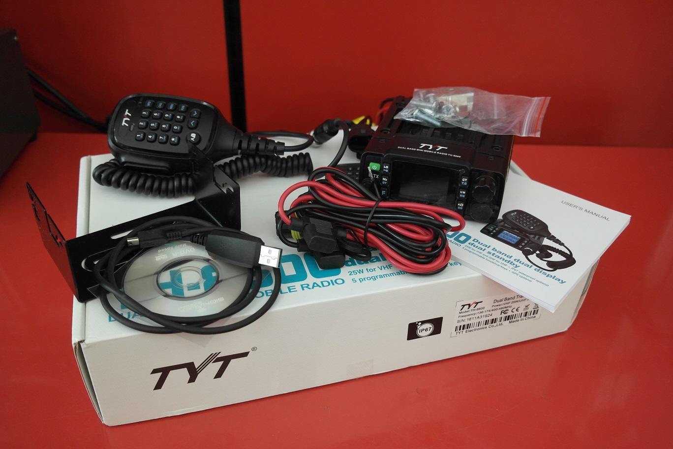 Second Hand TYT TH8600 Dual Band VHF UHF Mobile FM Transceiver RWUK