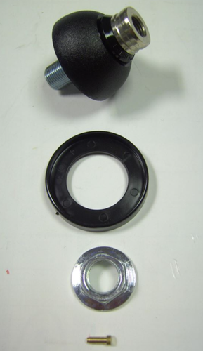Sirio 3/8 thread mount to DV base for body mounting.