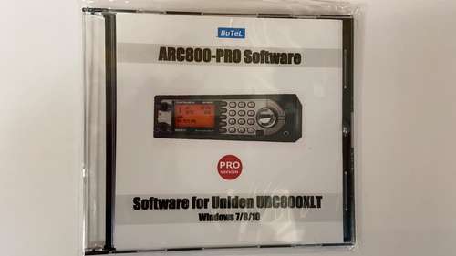 Butel arc800 pro software programming software for the uniden ubc800xlt, arc800pro