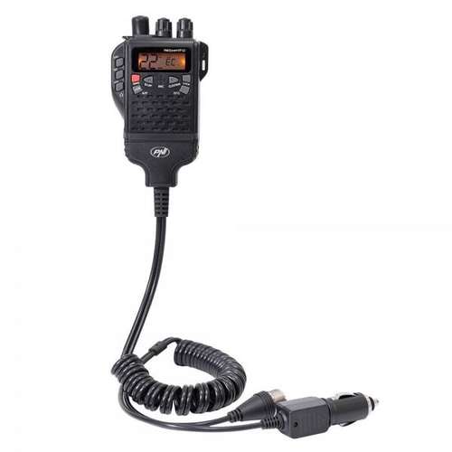 Pni-hp62-48 handheld 12v am,fm cb radio with cable and magnet included - antenna is among the smallest cb antennas