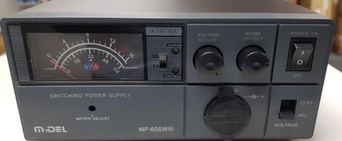 Mydel mp-60swiii 60 amp switch power supply - voltage adjustable: 9v to 15v