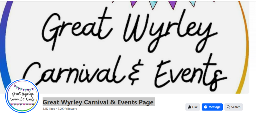Great Wyrley Carnival & Events Page