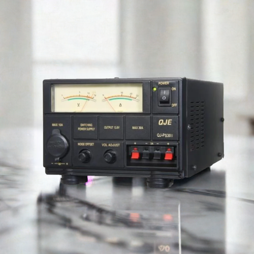SHARMAN MULTICOM SM-30II 30 AMP Switch Mode Power Supply Unit is equipped with a noise offset control.