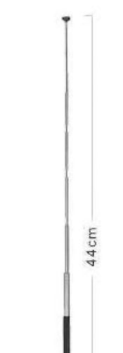Diamond SRH-779 SMA 2m, 70cm dualband telescopic whip.