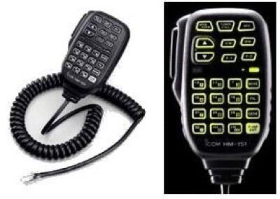 Icom hm-151 icom remote control microphone for ic-7000