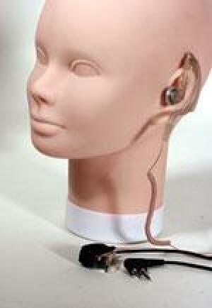 WCT-421Y Watson rugged earpiece is designed for use with Yaesu radios