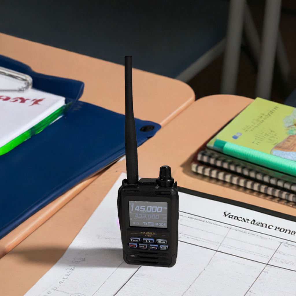 Second Hand Yaesu FT5D Dual Band VHF UHF Fusion Transceiver.