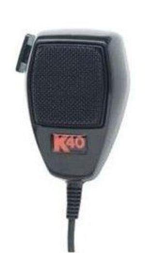 K40 4-pin noise cancelling cb microphone black