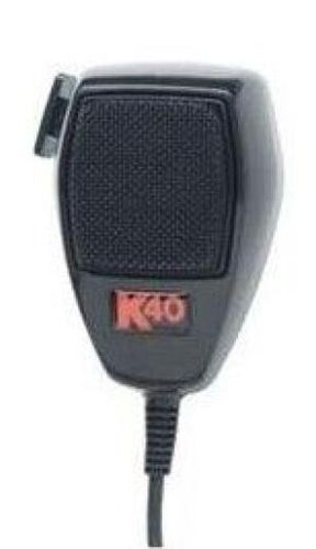 K40 4-pin noise cancelling cb microphone black
