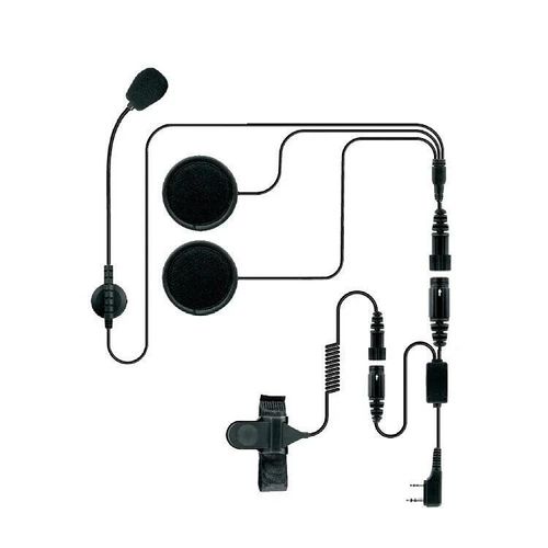 Sharman HM100M-1 M-1 helmet headset 2-pin fitment on Motorola and Yaesu radios. Yaesu FT65 & FT4XE Transceivers.