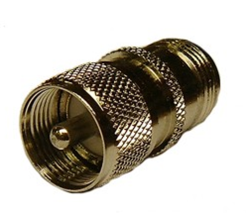 PL-259 plug to 'N' socket adaptor is a commonly used connector in RF applications